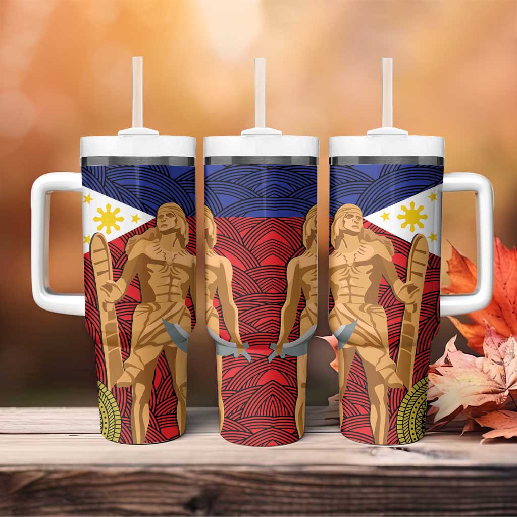 Philippines National Flag Day 28 May Tumbler With Handle Lapu-Lapu King