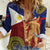 Philippines National Flag Day 28 May Women Casual Shirt Lapu-Lapu King