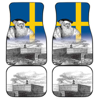 Sweden Sveriges Nationaldag Car Mats King Gustav Vasa with Stockholm Slott