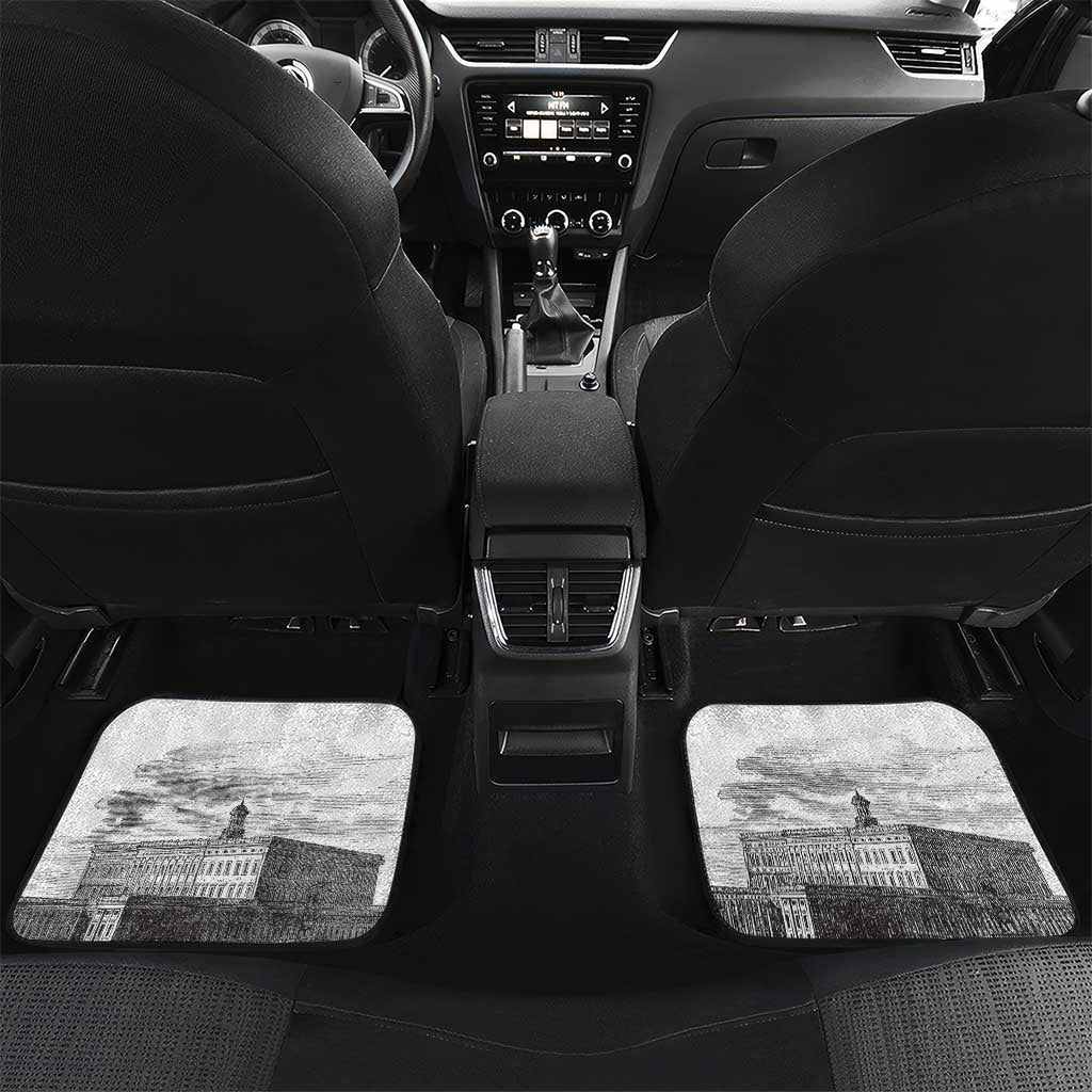 Sweden Sveriges Nationaldag Car Mats King Gustav Vasa with Stockholm Slott