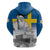 Sweden Sveriges Nationaldag Hoodie King Gustav Vasa with Stockholm Slott