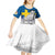 Sweden Sveriges Nationaldag Kid Short Sleeve Dress King Gustav Vasa with Stockholm Slott