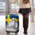 Sweden Sveriges Nationaldag Luggage Cover King Gustav Vasa with Stockholm Slott