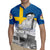 Sweden Sveriges Nationaldag Rugby Jersey King Gustav Vasa with Stockholm Slott