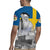 Sweden Sveriges Nationaldag Rugby Jersey King Gustav Vasa with Stockholm Slott