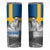 Sweden Sveriges Nationaldag Skinny Tumbler King Gustav Vasa with Stockholm Slott