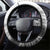 Sweden Sveriges Nationaldag Steering Wheel Cover King Gustav Vasa with Stockholm Slott