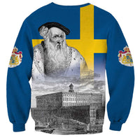 Sweden Sveriges Nationaldag Sweatshirt King Gustav Vasa with Stockholm Slott