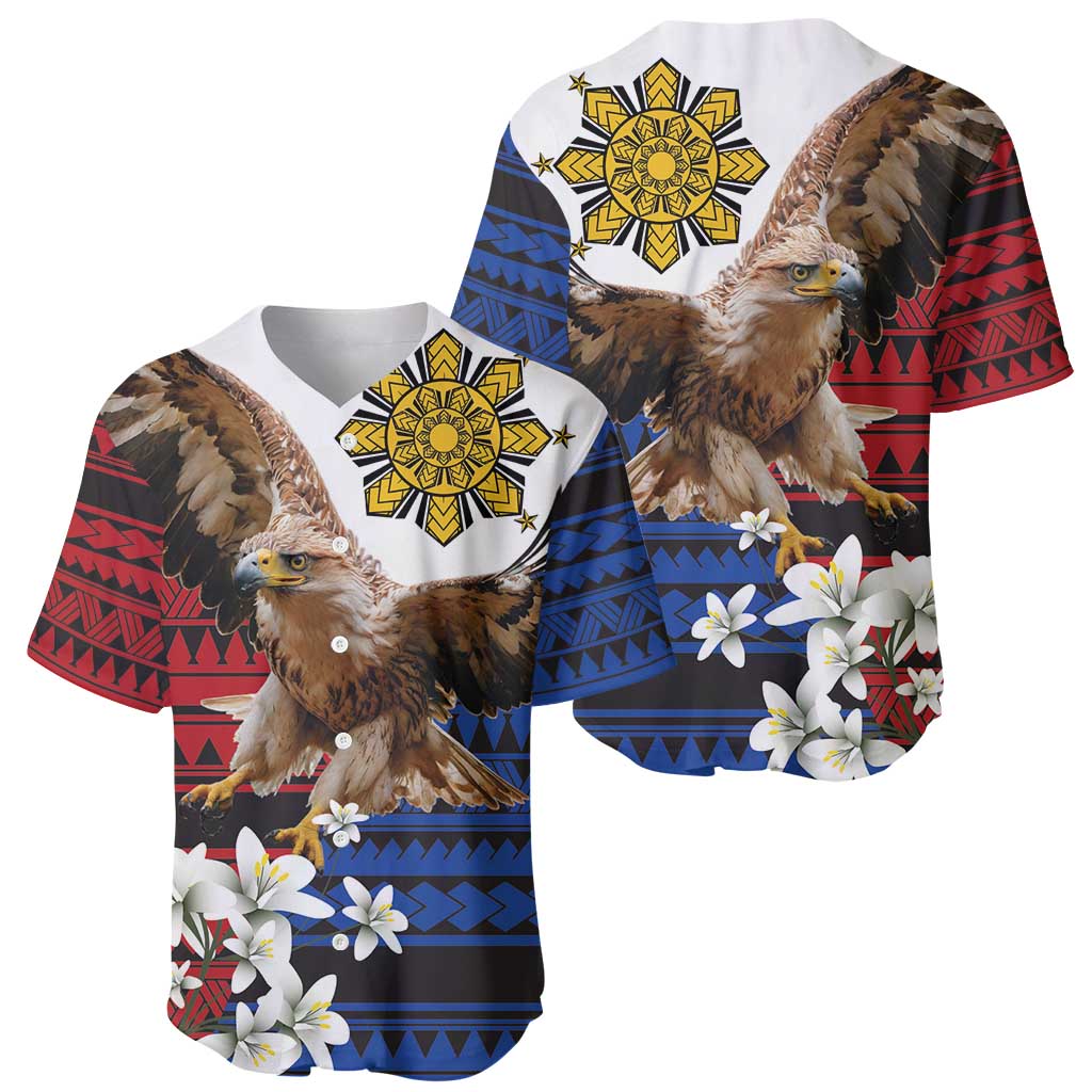 Philippine Eagle Week Baseball Jersey Philipino Patern
