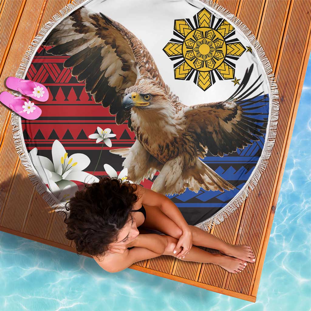 Philippine Eagle Week Beach Blanket Philipino Patern
