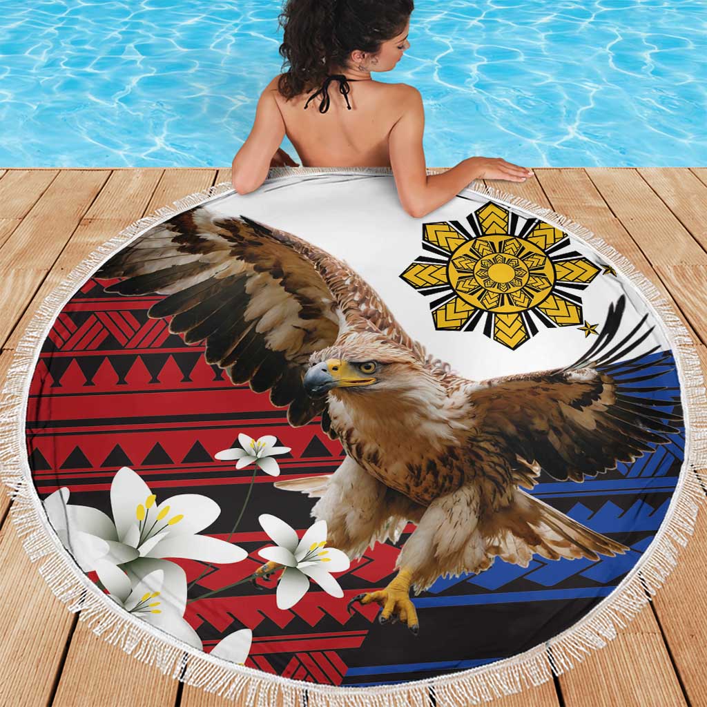 Philippine Eagle Week Beach Blanket Philipino Patern