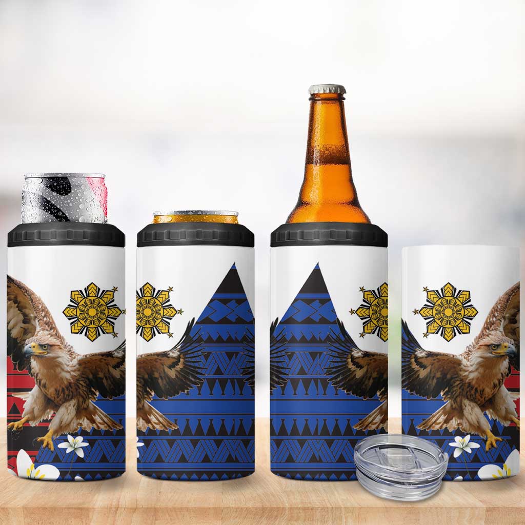 Philippine Eagle Week 4 in 1 Can Cooler Tumbler Philipino Patern