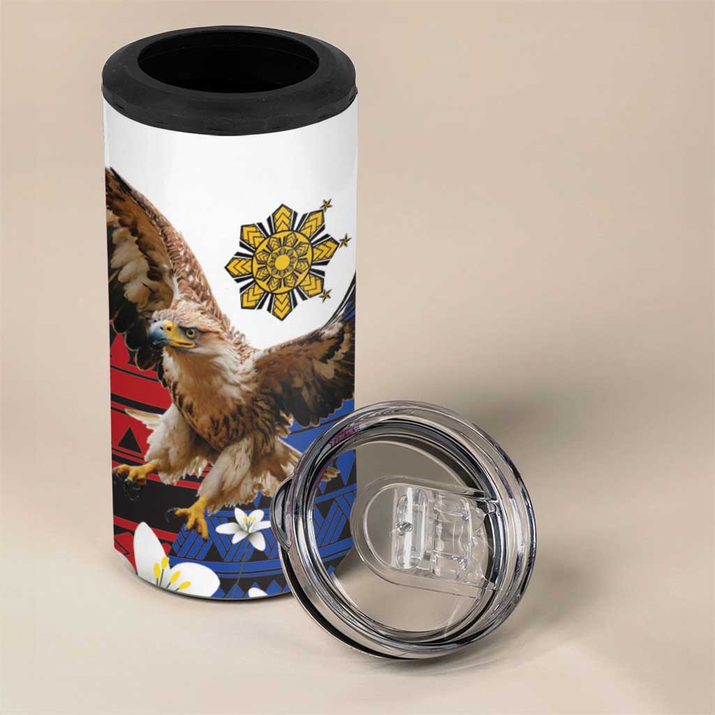 Philippine Eagle Week 4 in 1 Can Cooler Tumbler Philipino Patern