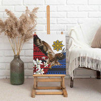 Philippine Eagle Week Canvas Wall Art Philipino Patern