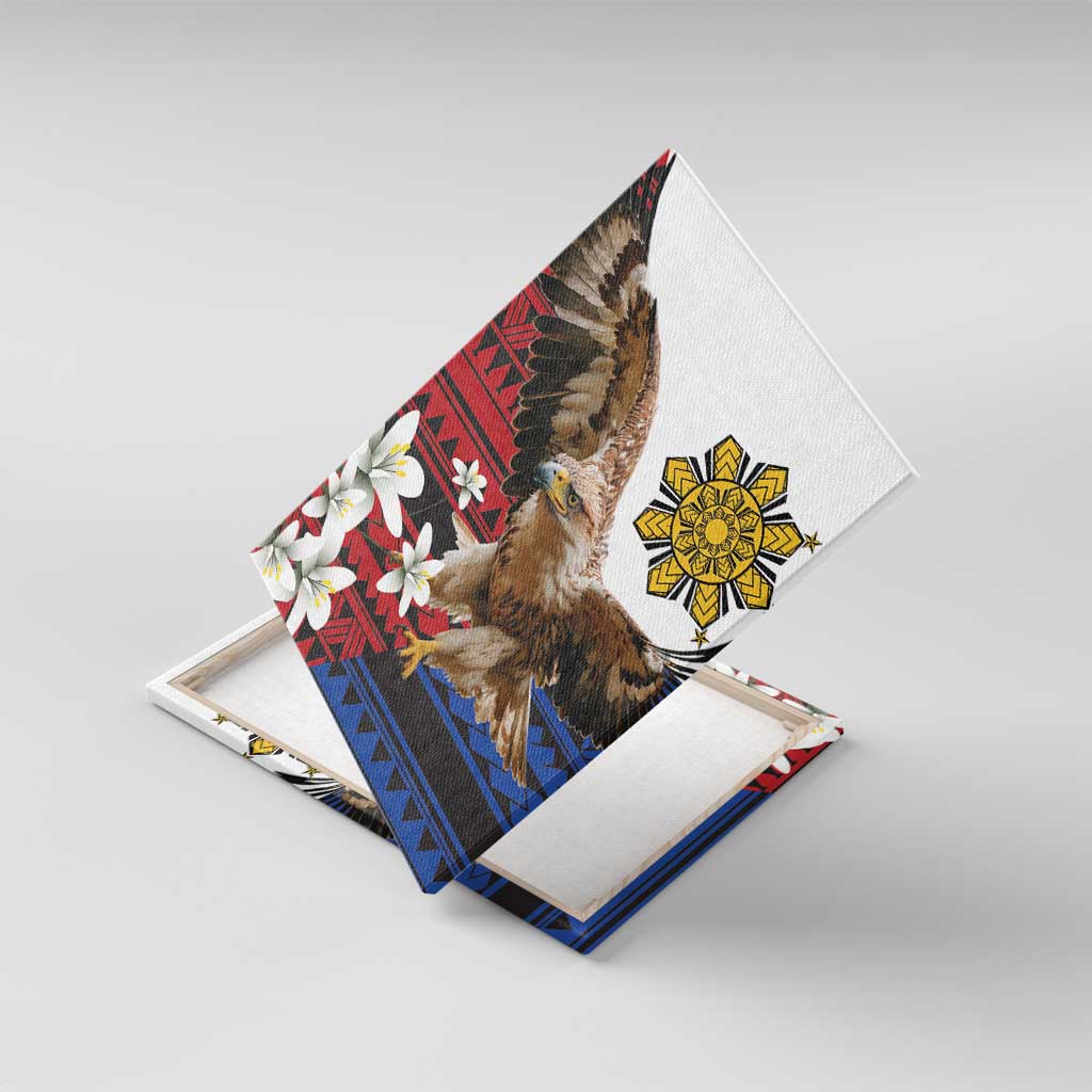 Philippine Eagle Week Canvas Wall Art Philipino Patern