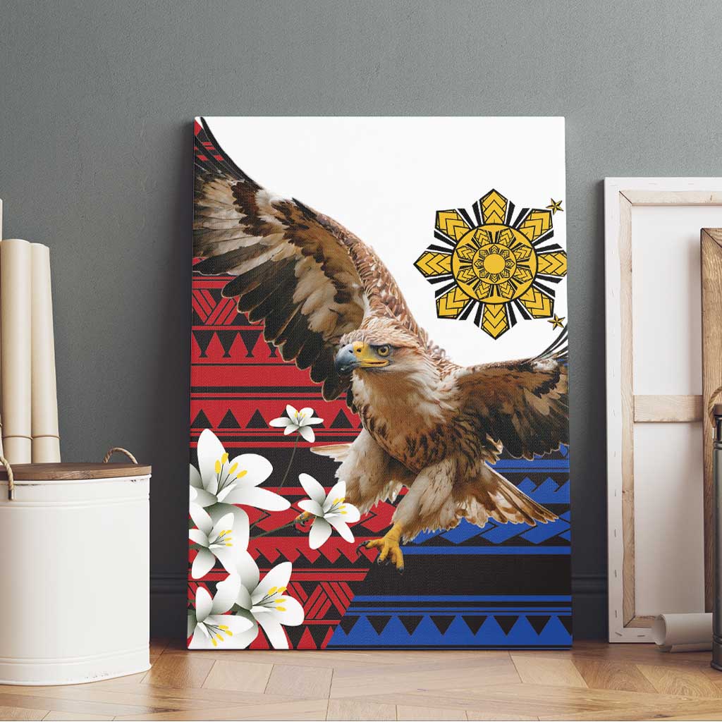 Philippine Eagle Week Canvas Wall Art Philipino Patern