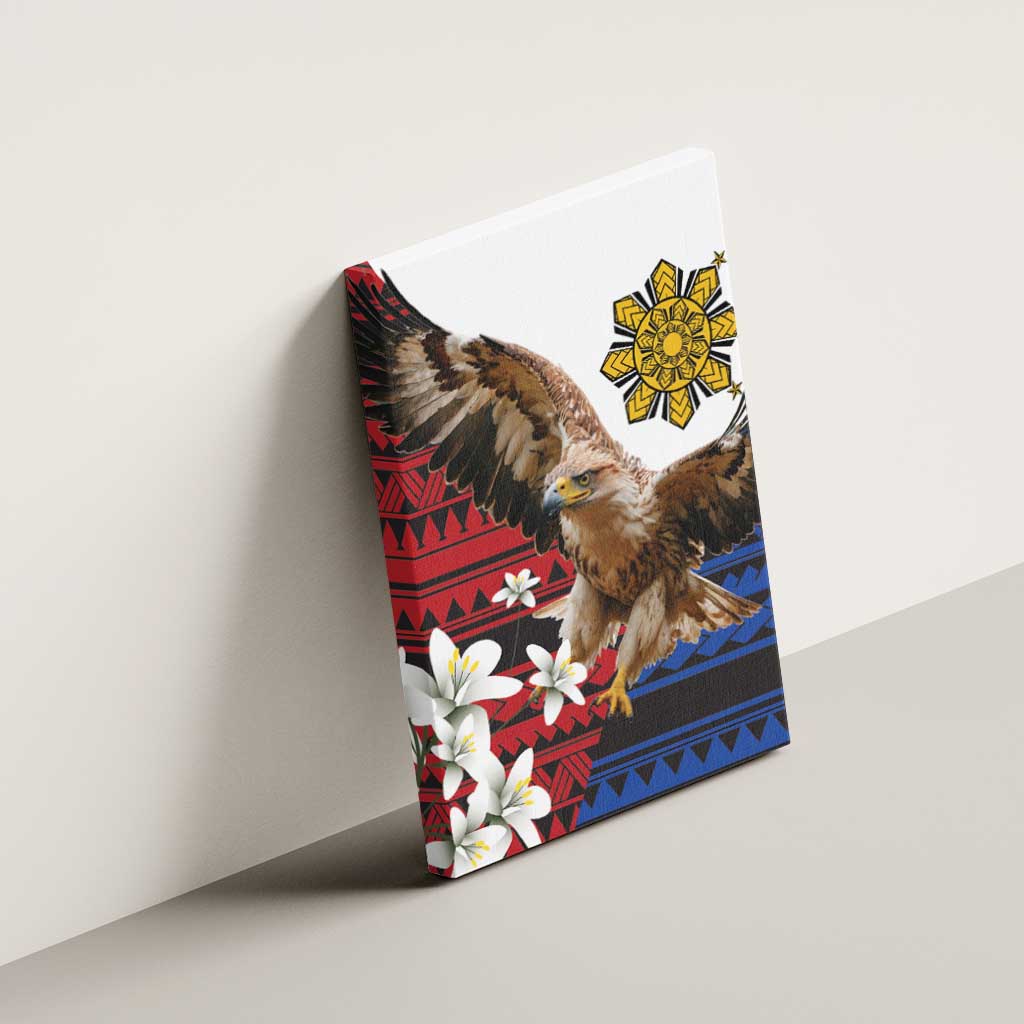Philippine Eagle Week Canvas Wall Art Philipino Patern