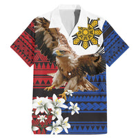 Philippine Eagle Week Family Matching Mermaid Dress and Hawaiian Shirt Philipino Patern