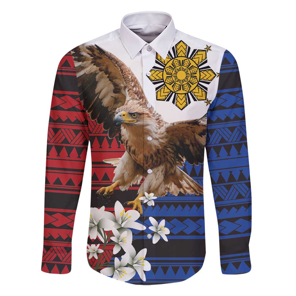 Philippine Eagle Week Family Matching Short Sleeve Bodycon Dress and Hawaiian Shirt Philipino Patern