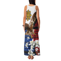 Philippine Eagle Week Family Matching Tank Maxi Dress and Hawaiian Shirt Philipino Patern