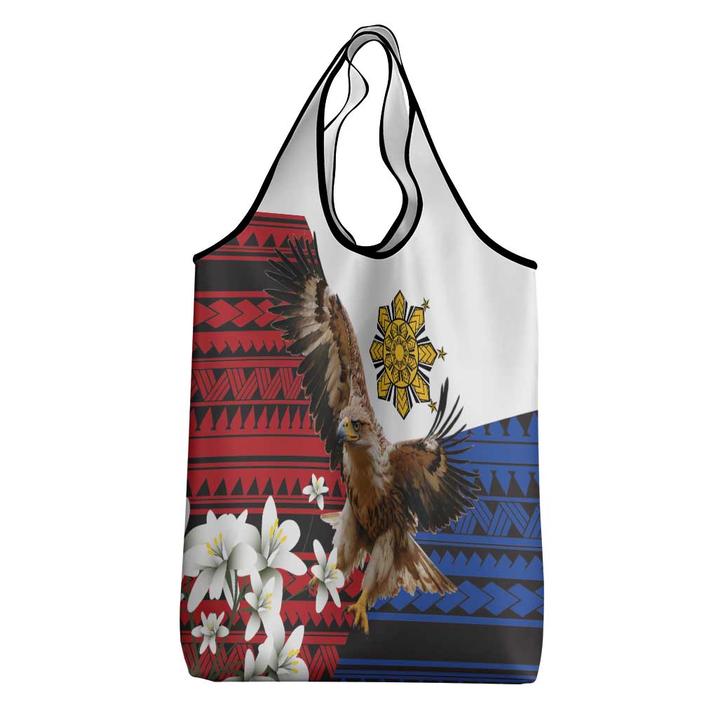Philippine Eagle Week Grocery Bag Philipino Patern