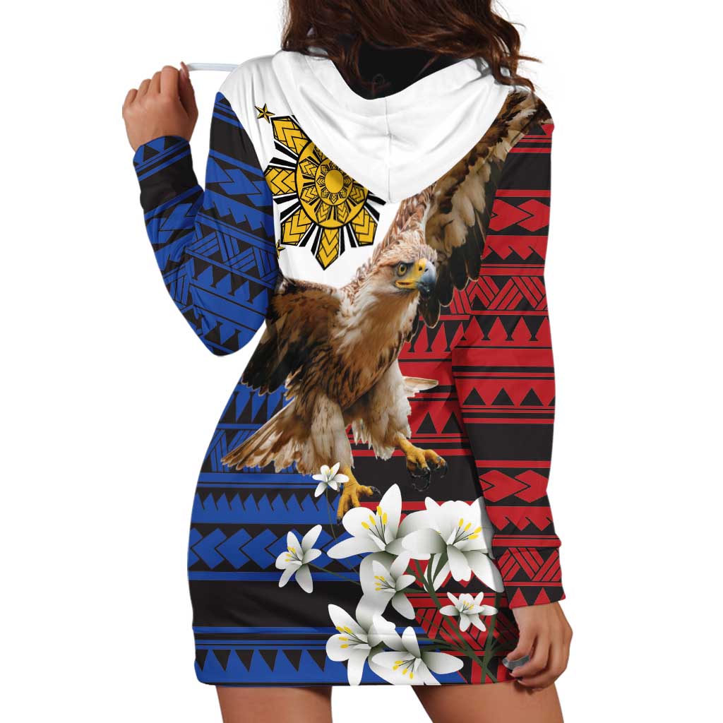 Philippine Eagle Week Hoodie Dress Philipino Patern