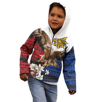 Philippine Eagle Week Kid Hoodie Philipino Patern