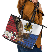 Philippine Eagle Week Leather Tote Bag Philipino Patern