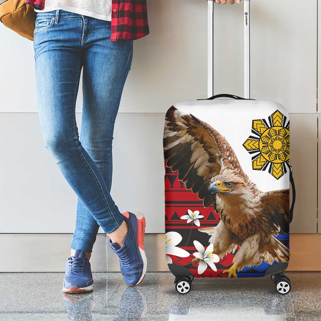 Philippine Eagle Week Luggage Cover Philipino Patern
