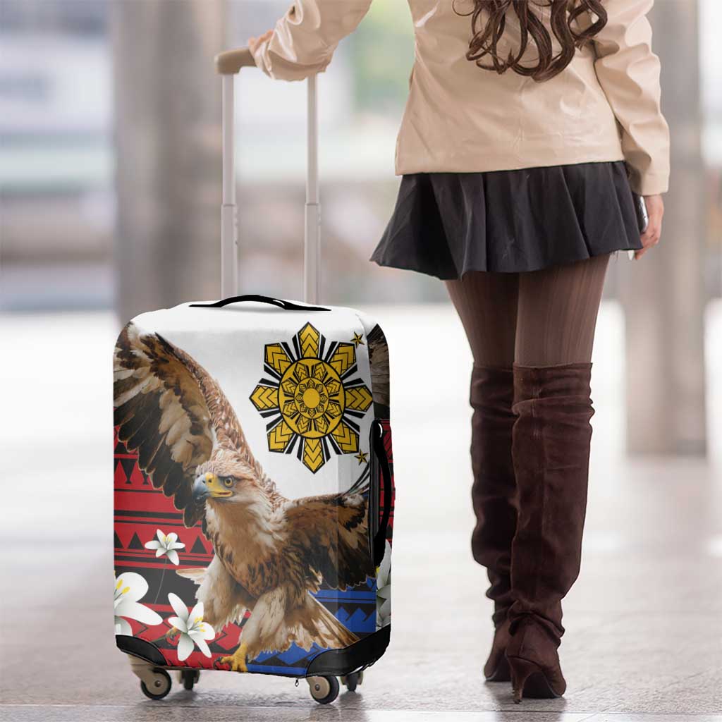 Philippine Eagle Week Luggage Cover Philipino Patern