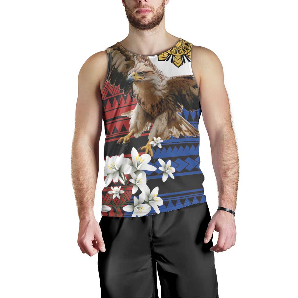 Philippine Eagle Week Men Tank Top Philipino Patern