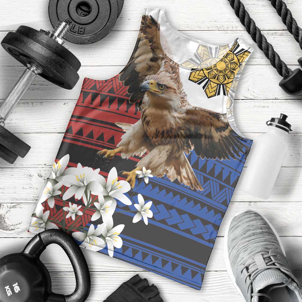 Philippine Eagle Week Men Tank Top Philipino Patern