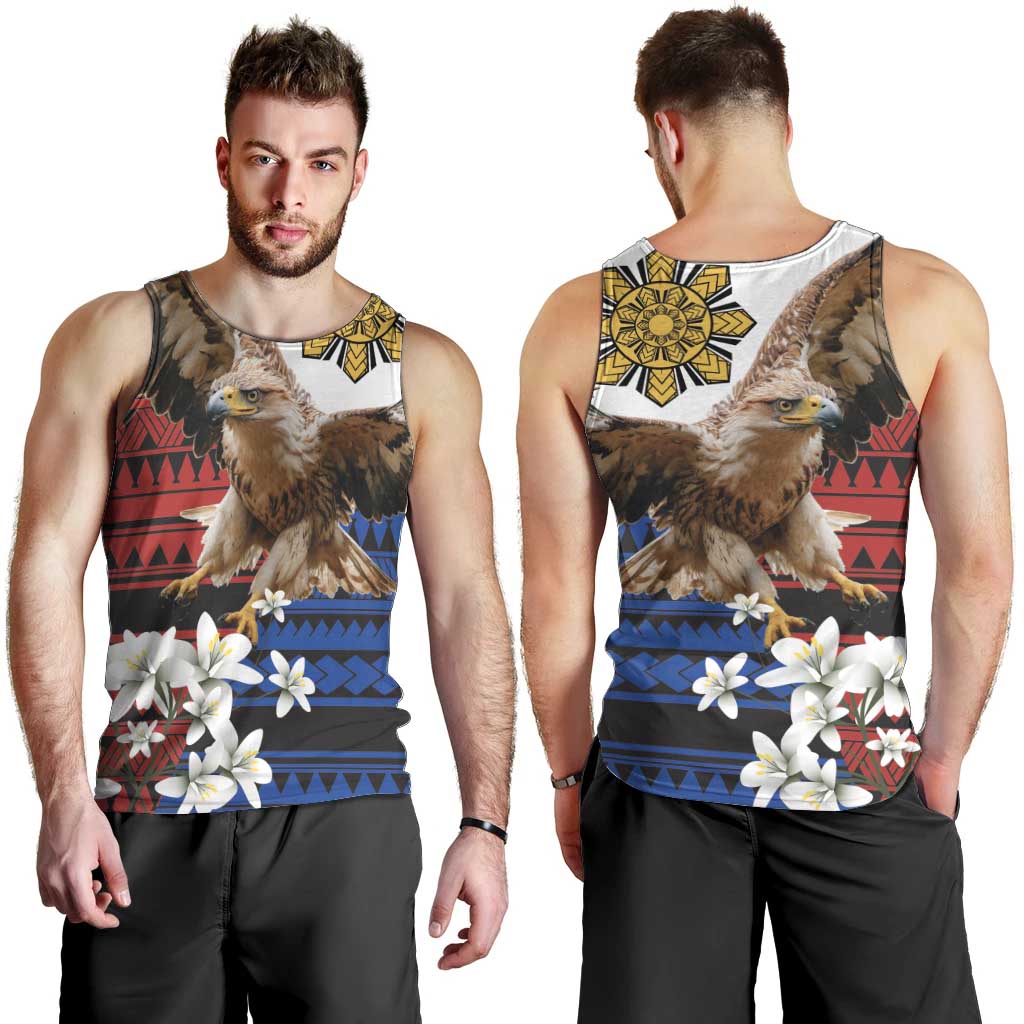 Philippine Eagle Week Men Tank Top Philipino Patern
