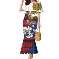 Philippine Eagle Week Mermaid Dress Philipino Patern