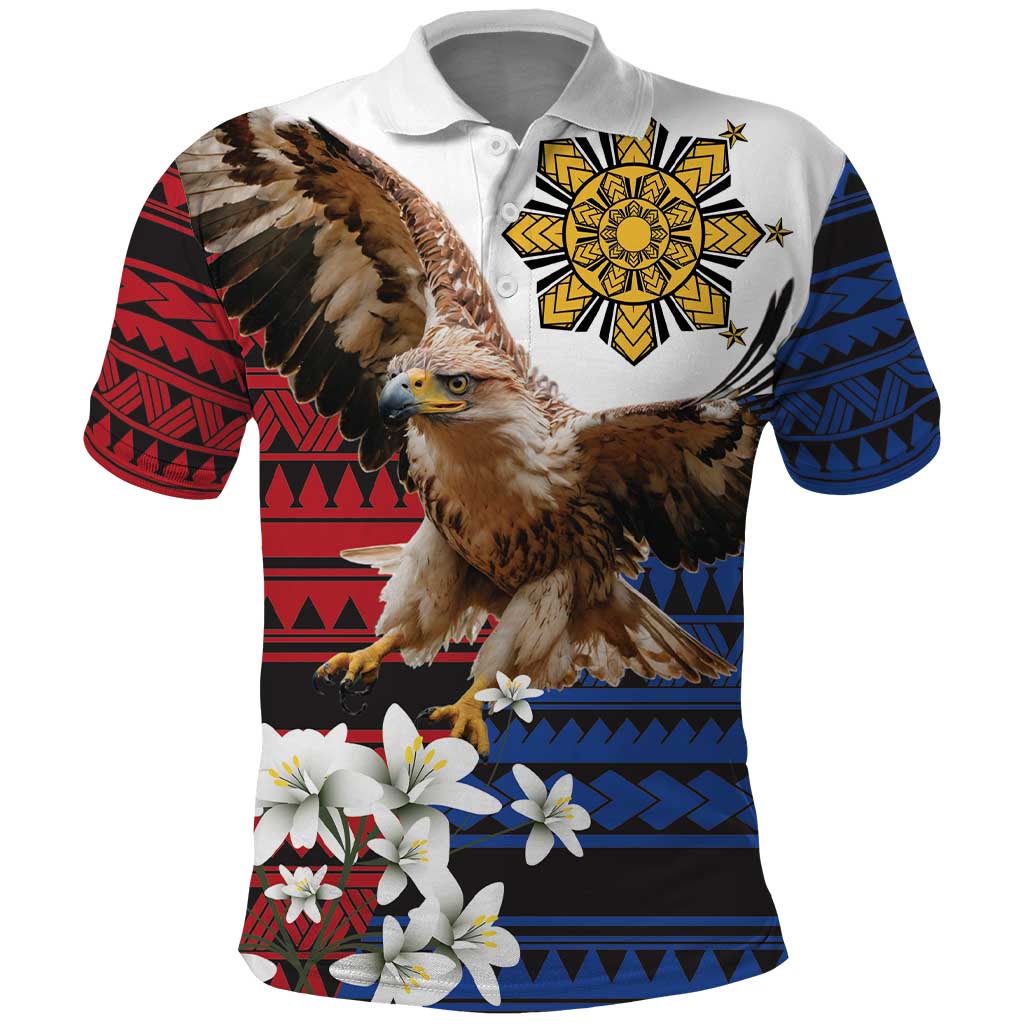 Philippine Eagle Week Polo Shirt Philipino Patern
