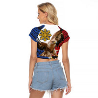 Philippine Eagle Week Raglan Cropped T Shirt Philipino Patern