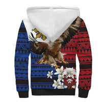 Philippine Eagle Week Sherpa Hoodie Philipino Patern