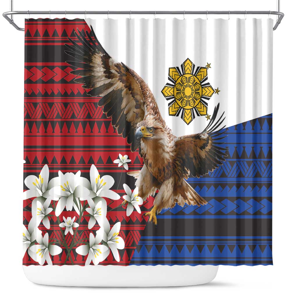 Philippine Eagle Week Shower Curtain Philipino Patern