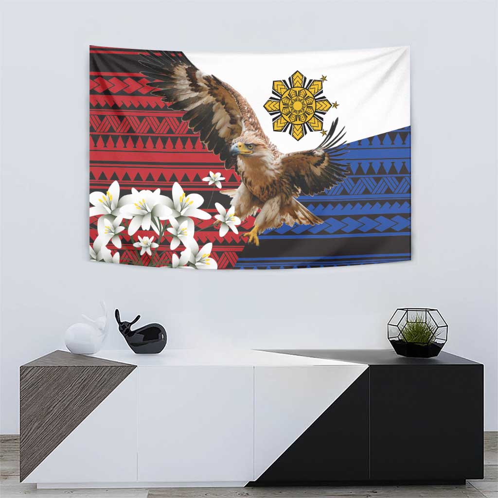 Philippine Eagle Week Tapestry Philipino Patern
