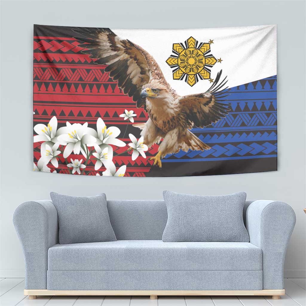 Philippine Eagle Week Tapestry Philipino Patern