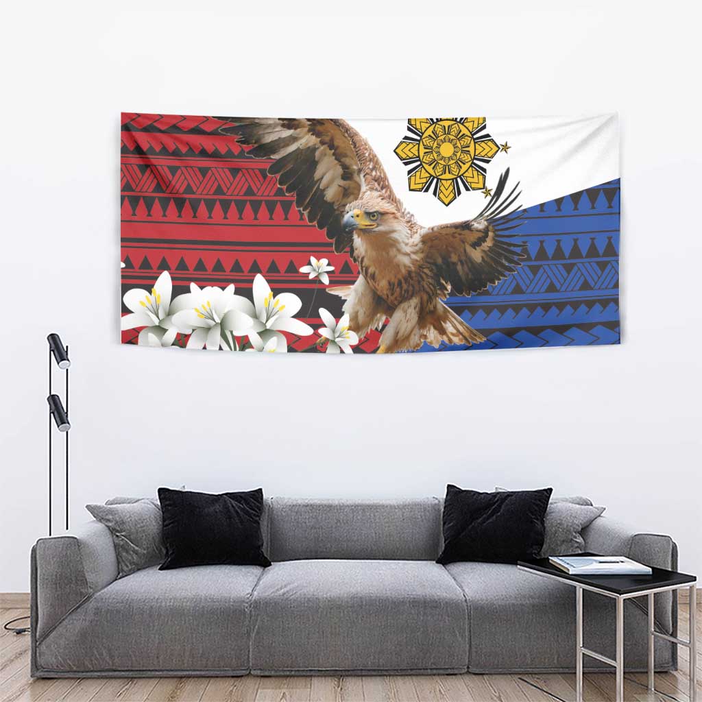 Philippine Eagle Week Tapestry Philipino Patern