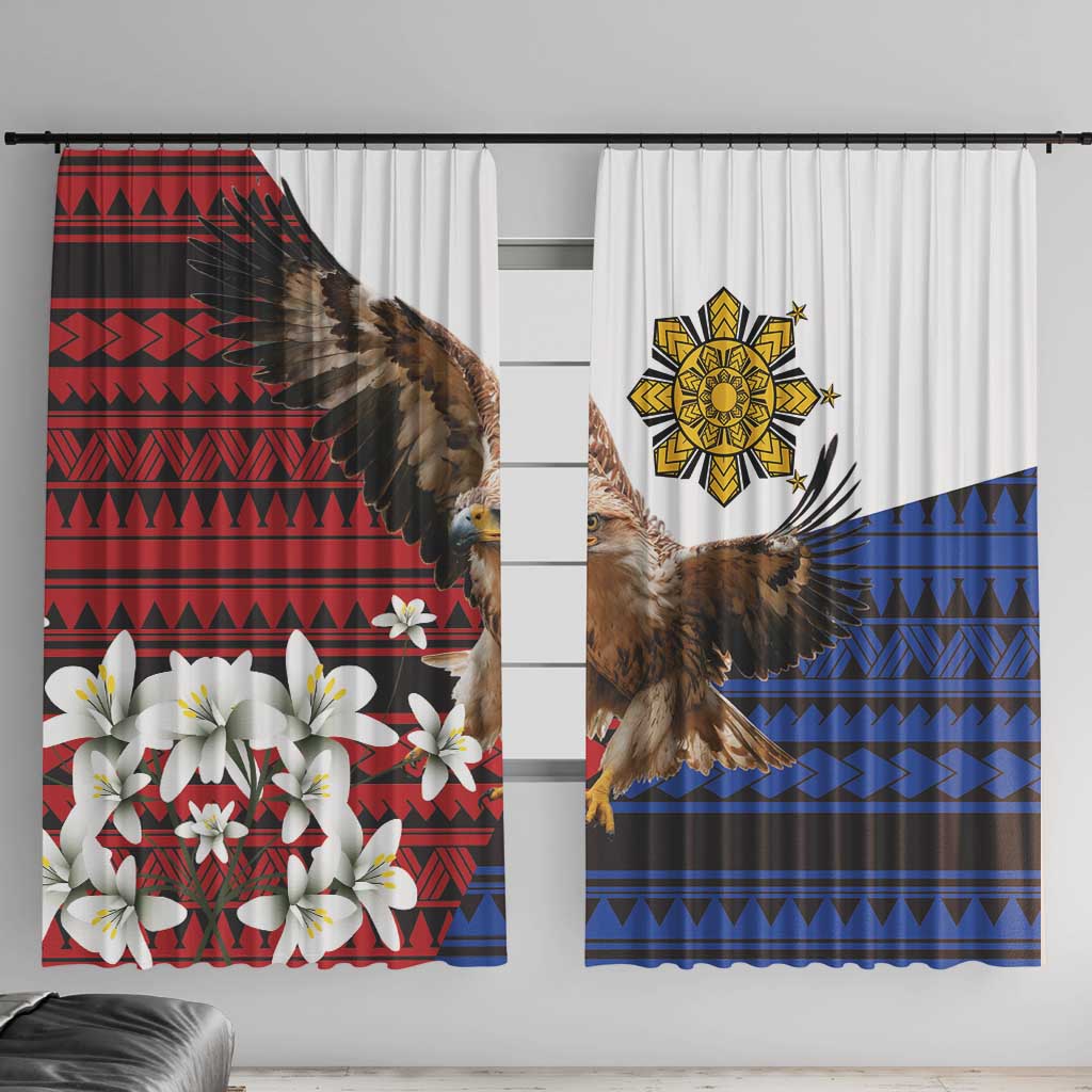Philippine Eagle Week Window Curtain Philipino Patern