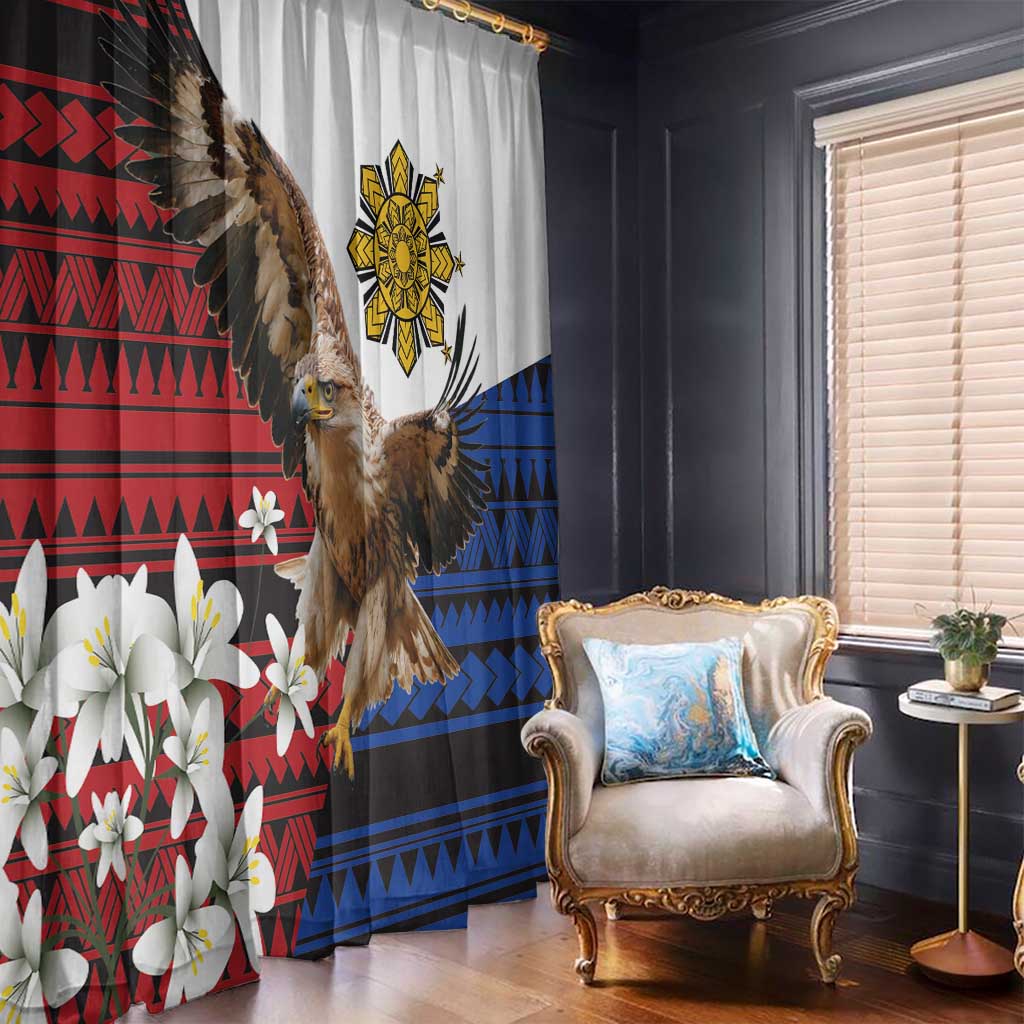 Philippine Eagle Week Window Curtain Philipino Patern