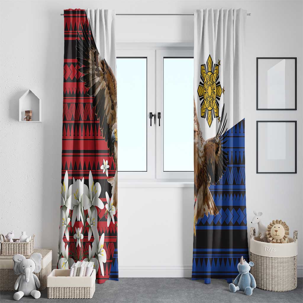 Philippine Eagle Week Window Curtain Philipino Patern