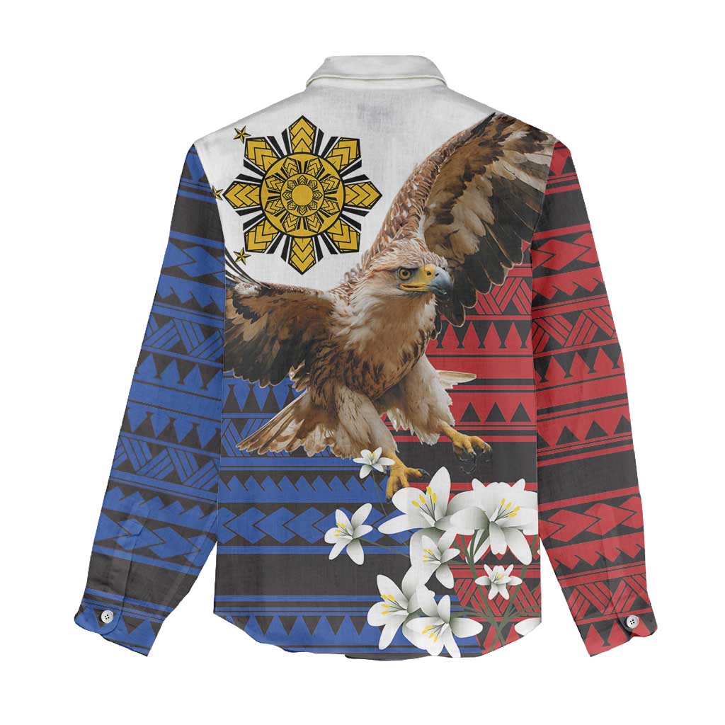 Philippine Eagle Week Women Casual Shirt Philipino Patern