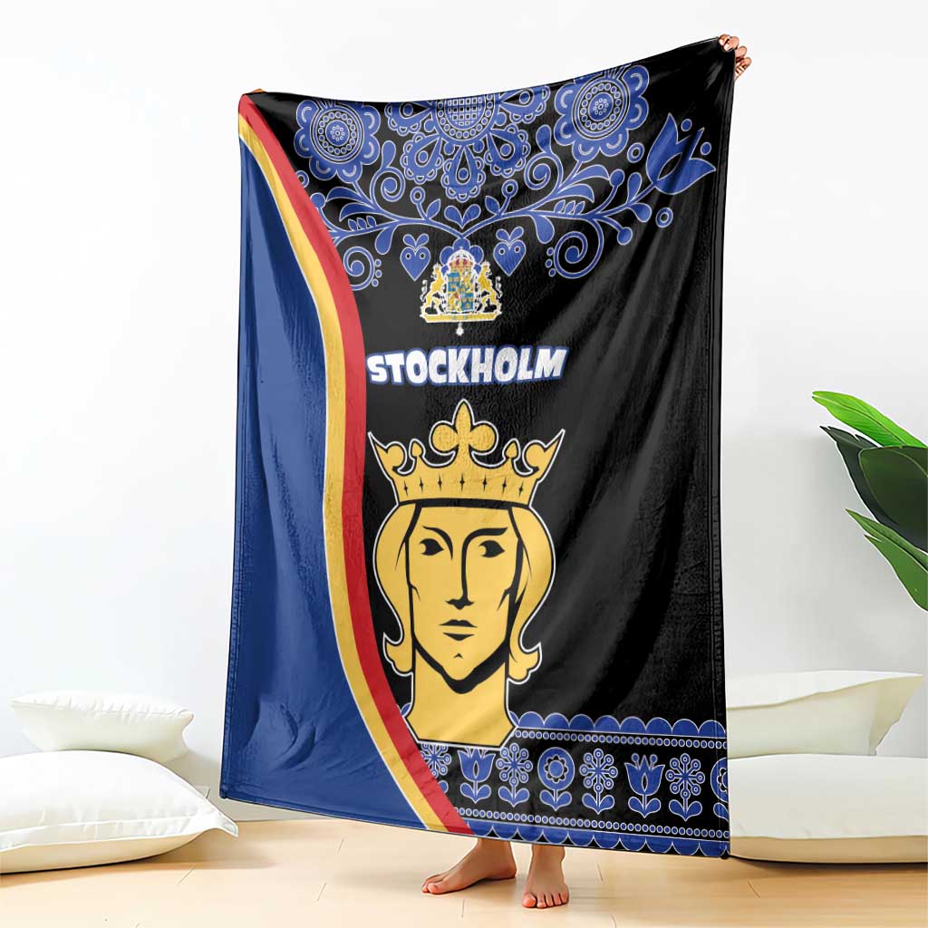 Kingdom of Sweden Stockholm County Blanket Sweden Coat of arms of Stockholm