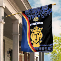 Kingdom of Sweden Stockholm County Garden Flag Sweden Coat of arms of Stockholm
