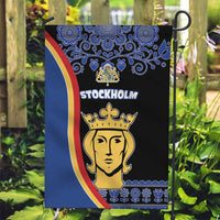 Kingdom of Sweden Stockholm County Garden Flag Sweden Coat of arms of Stockholm