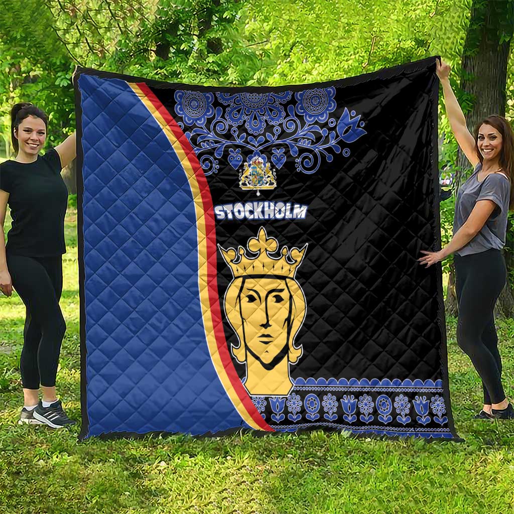Kingdom of Sweden Stockholm County Quilt Sweden Coat of arms of Stockholm
