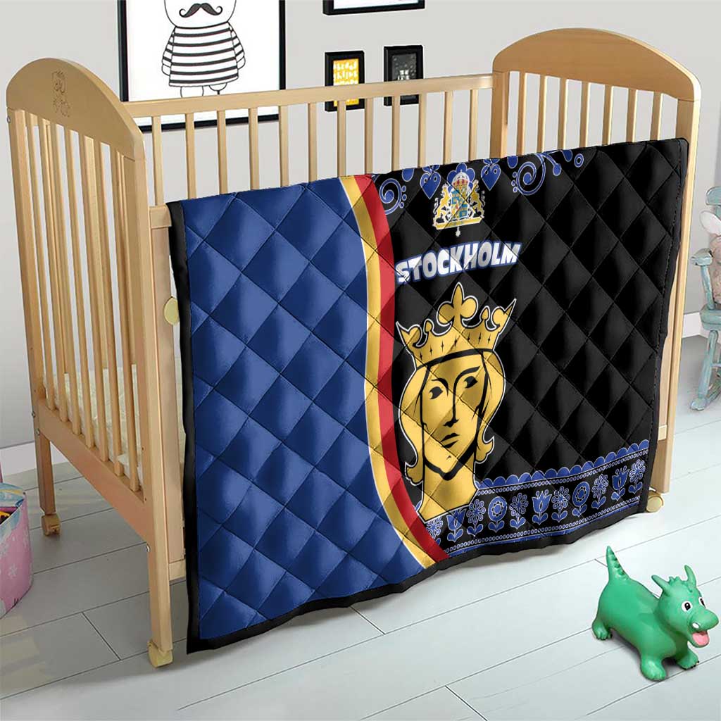 Kingdom of Sweden Stockholm County Quilt Sweden Coat of arms of Stockholm
